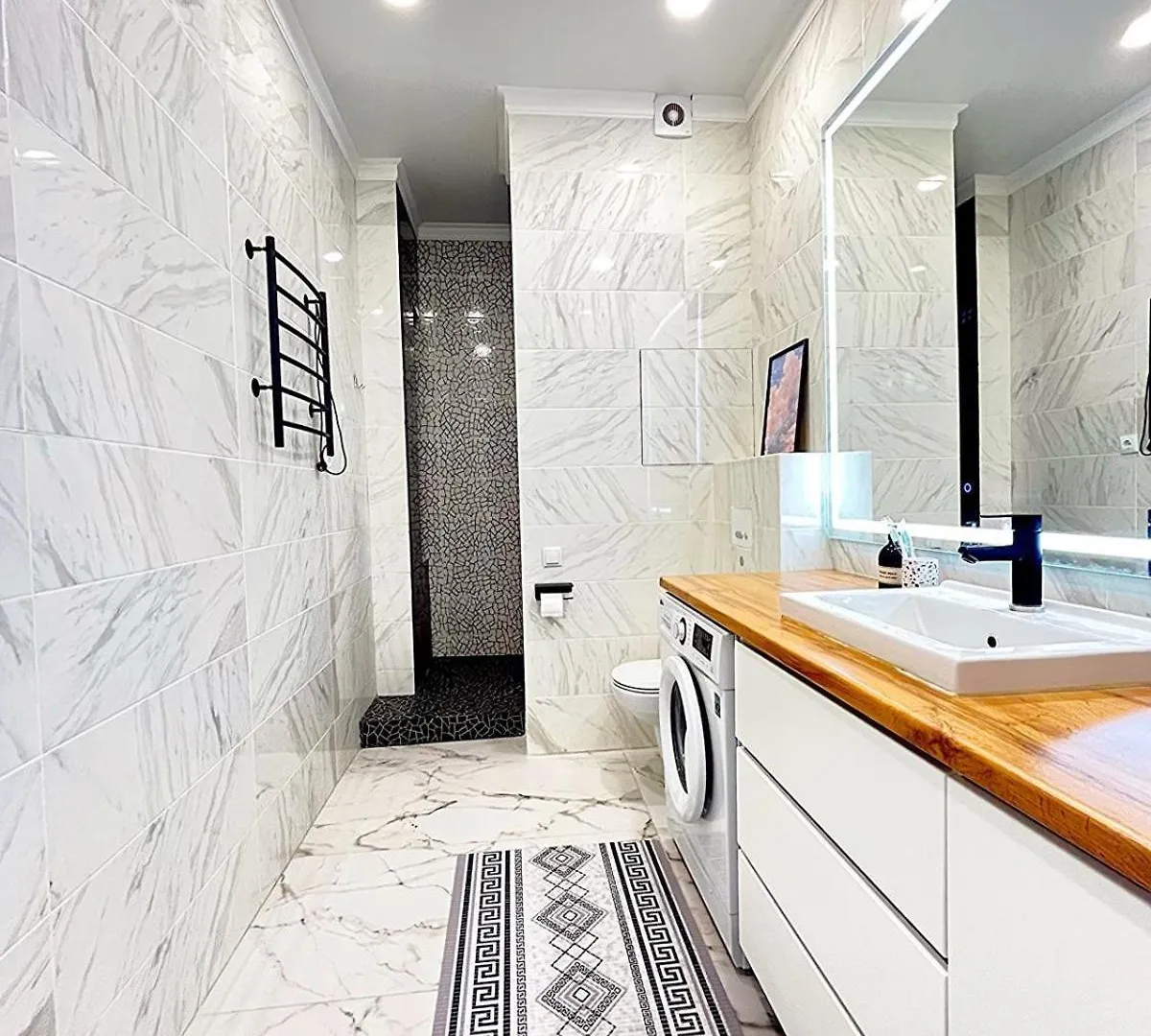 Apartment Просторная Евродвушка Люкс На Левом Берегу Астаны Nur-Sultan  Kazakhstan
